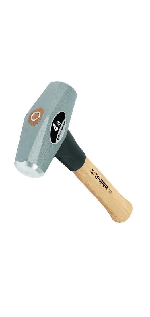 Truper Drilling Hammer, Hickory Handle