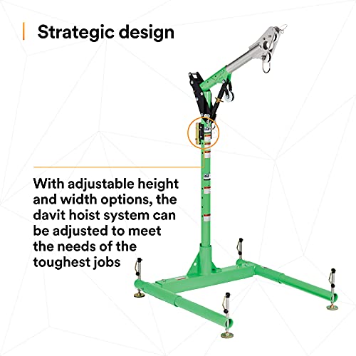 3M DBI-SALA Advanced 5-Piece Davit Hoist System 8518000, 1 EA