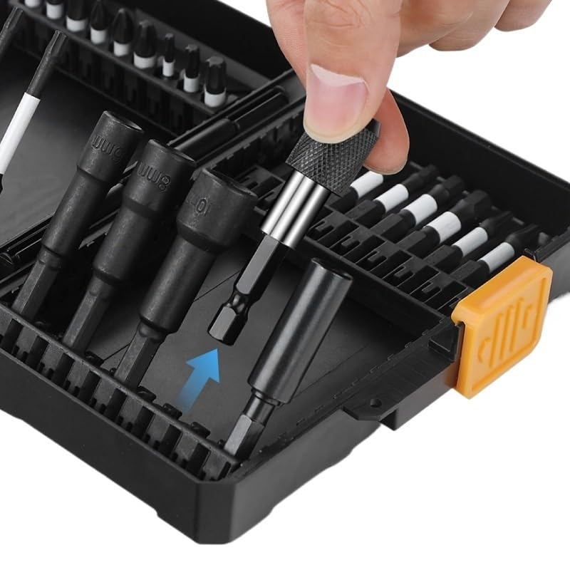 54pc Screwdriver Bit Drill Set Home Repair Tools