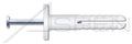 (700 pcs) 3/16" X 1", Hammer Drive Anchors, Round Head, Nylon Body/Steel Pin