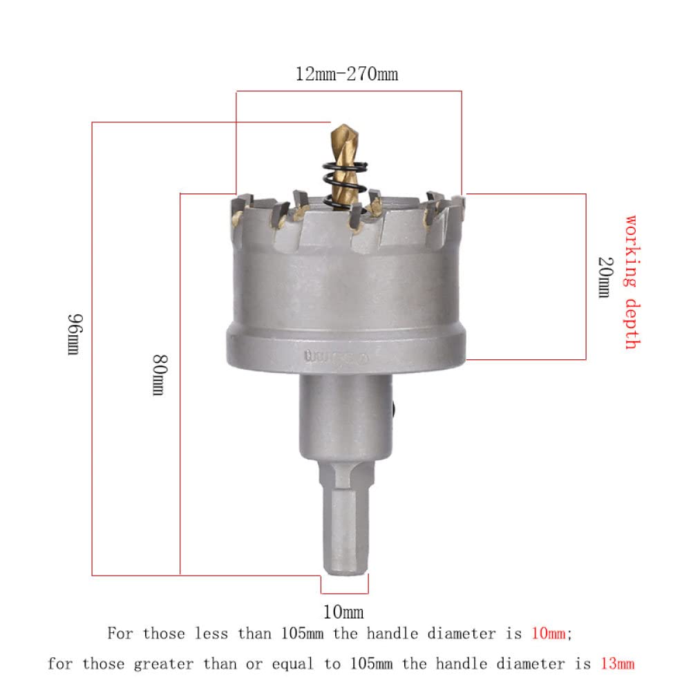 240mm Tungsten Carbide Hole Saw Drill Bit