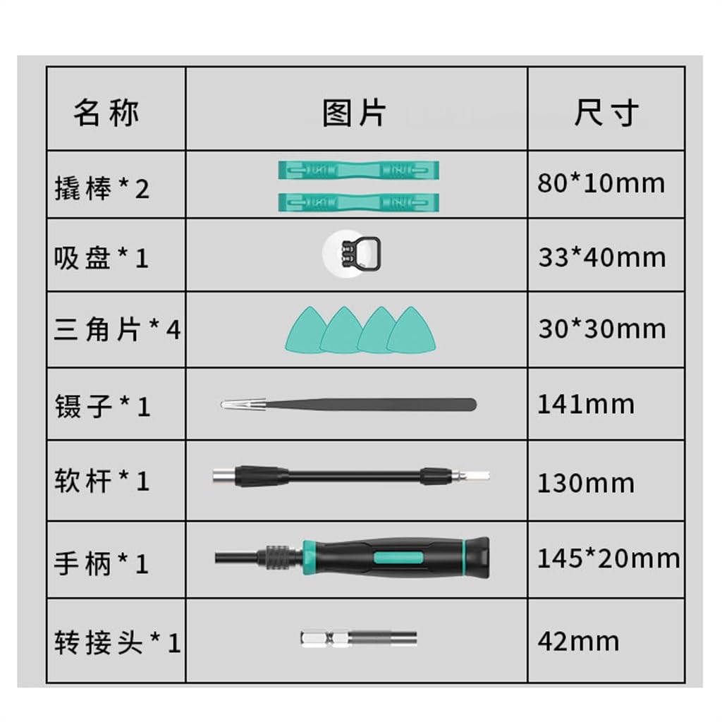 TEDILUVI Multifunctional Precision Maintenance Tool 152in1 Screwdriver Set