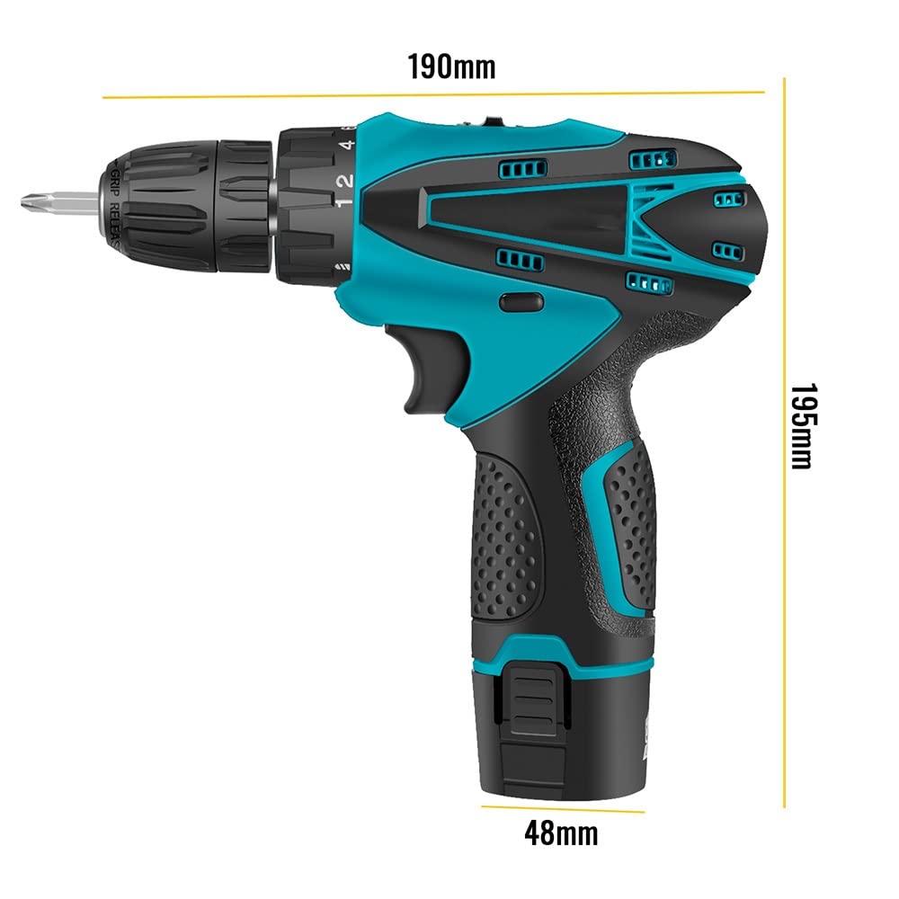 Cordless Electric Screwdriver & Drill Set