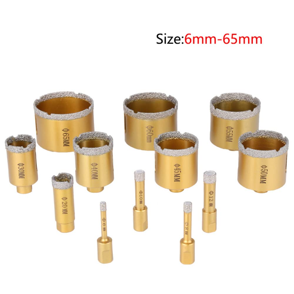 65mm Vacuum Brazed Diamond Core Drill Bit