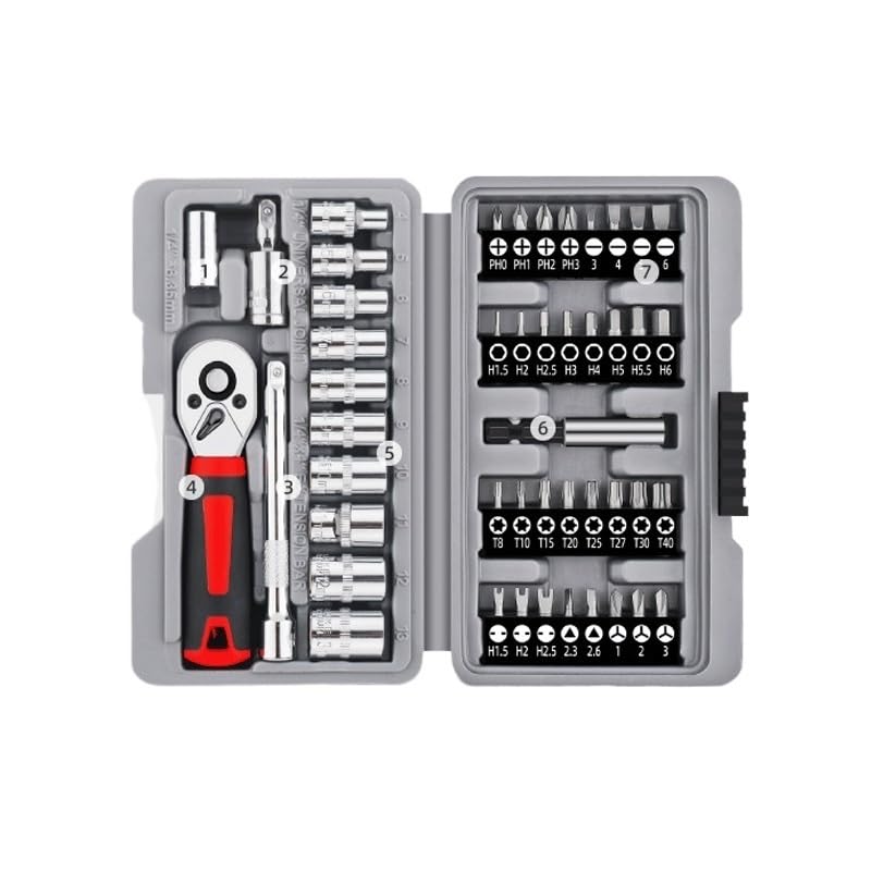 48 Piece Kit of Punch Tools Screwdriver Bits