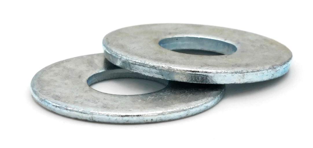 Flat Washers Zinc - USS - 1-5/8" (ID 1.750 x OD 3.75 x THK 0.183) - Qty-1000