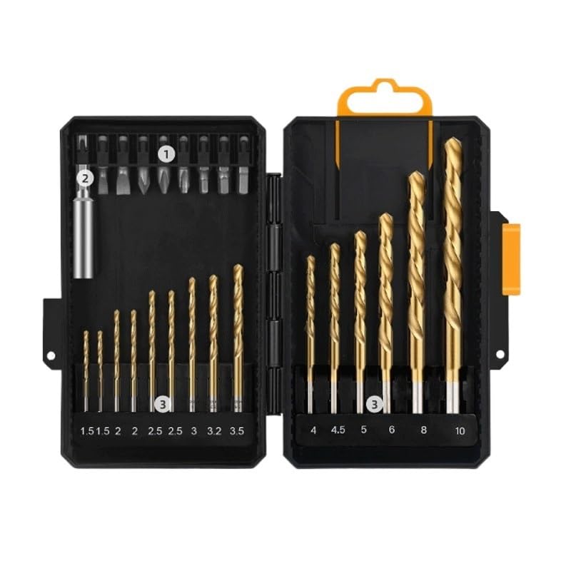 54pc Screwdriver Bit Drill Set Home Repair Tools