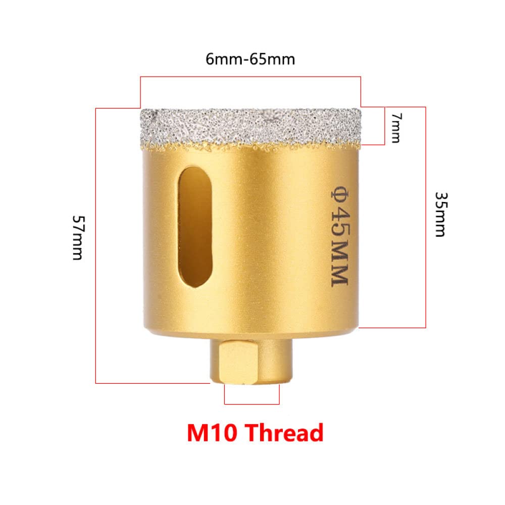 65mm Vacuum Brazed Diamond Core Drill Bit