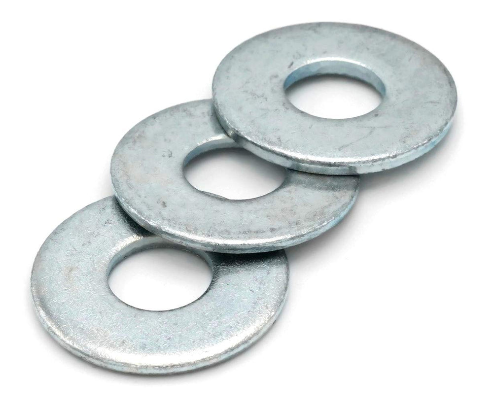Flat Washers Zinc - USS - 1-5/8" (ID 1.750 x OD 3.75 x THK 0.183) - Qty-1000