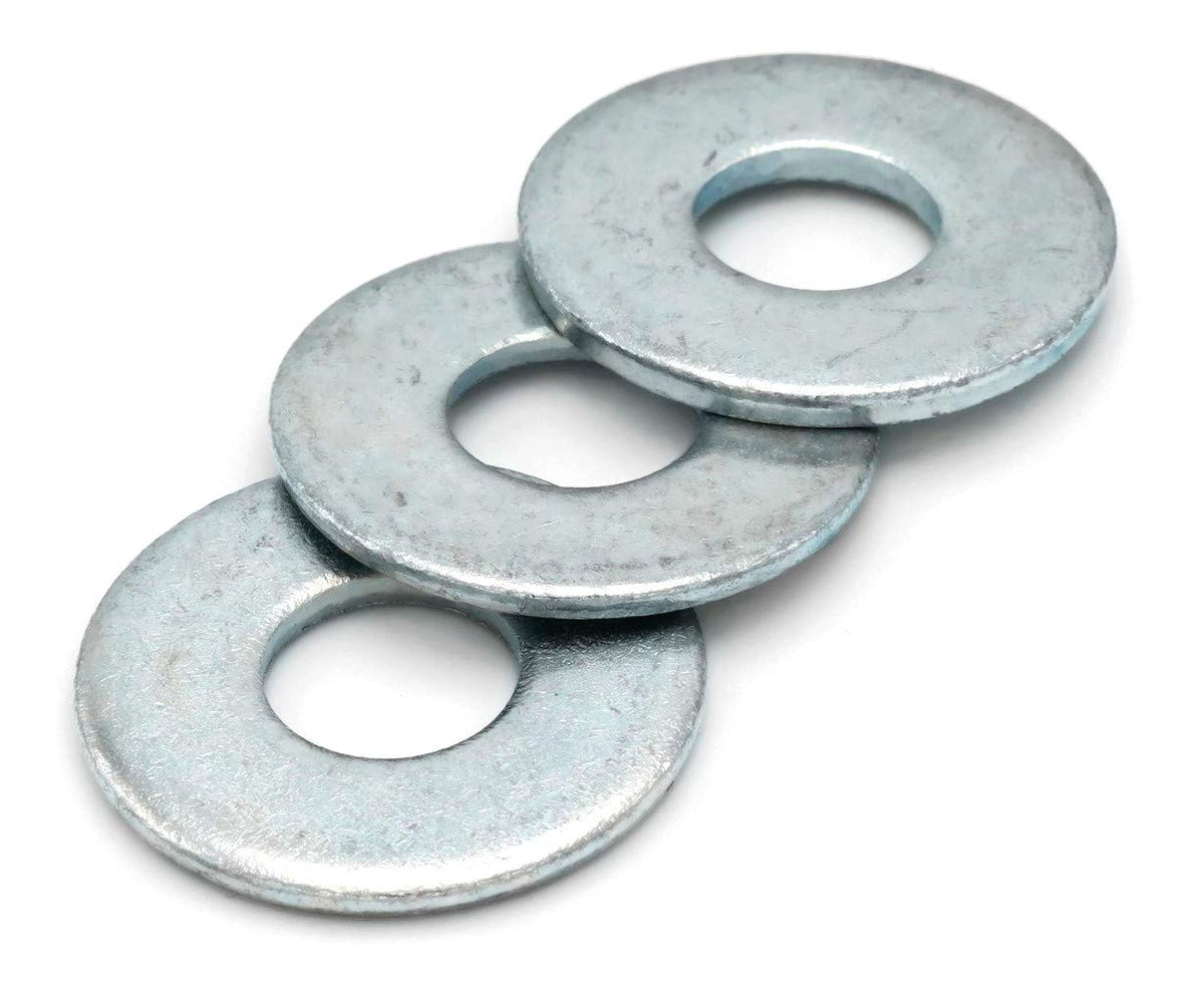 Flat Washers Zinc - USS - 1-5/8" (ID 1.750 x OD 3.75 x THK 0.183) - Qty-1000