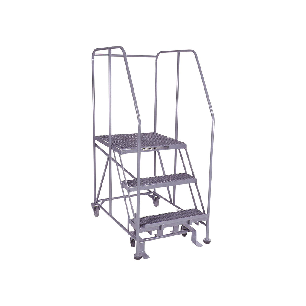 Cotterman Rolling Work Platform- 800-Lb Cap 24inx24in Work Platform 3 Step
