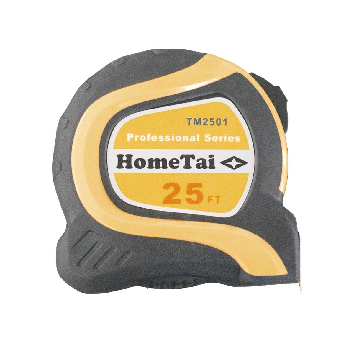 HomeTai Nylon Bond Blade Protection Tape Measure, Yellow Blade (60, 25 FT)