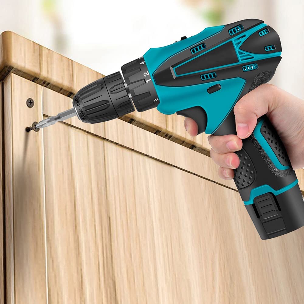 Cordless Electric Screwdriver & Drill Set