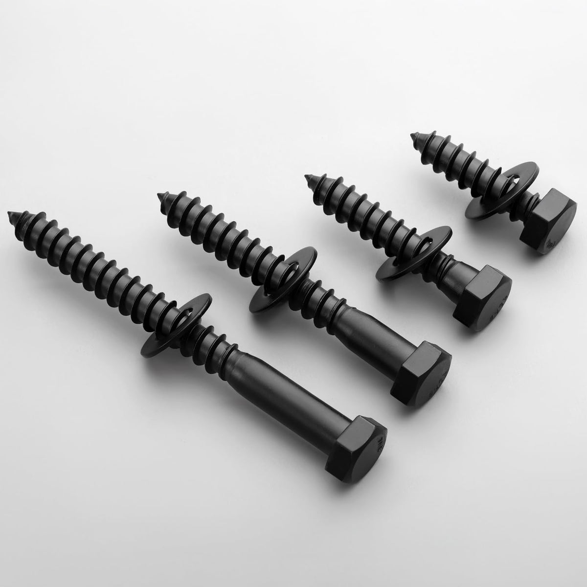 304 Stainless Steel Hex Head Lag Screws with Washers