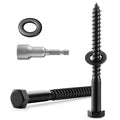304 Stainless Steel Hex Head Lag Screws with Washers