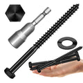 304 Stainless Steel Hex Head Lag Screws with Washers