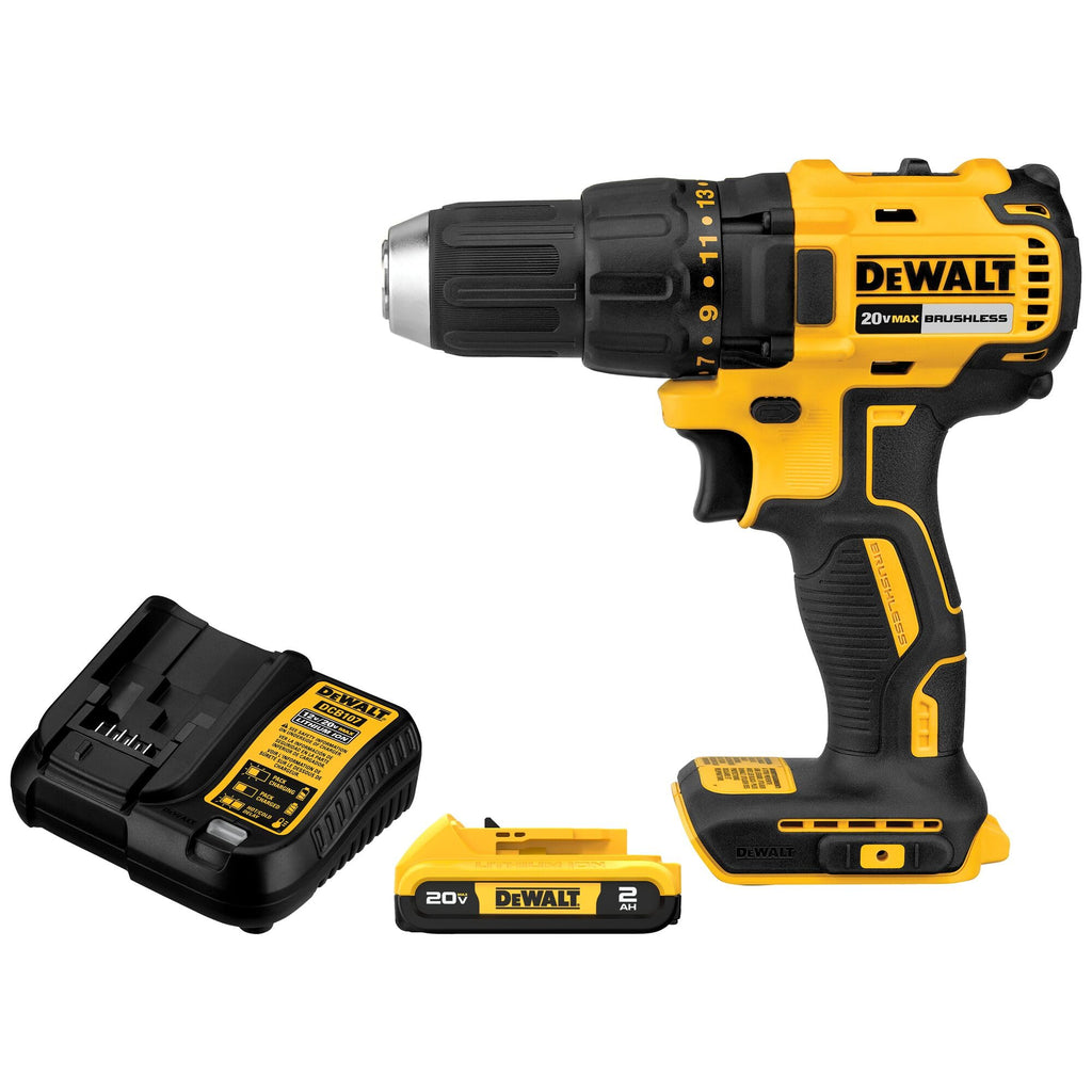 20V Brushless Cordless Drill Driver Set