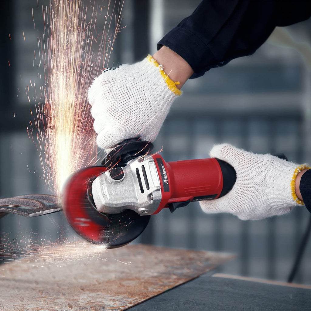 7.5A 4-1/2" Electric Angle Grinder Set
