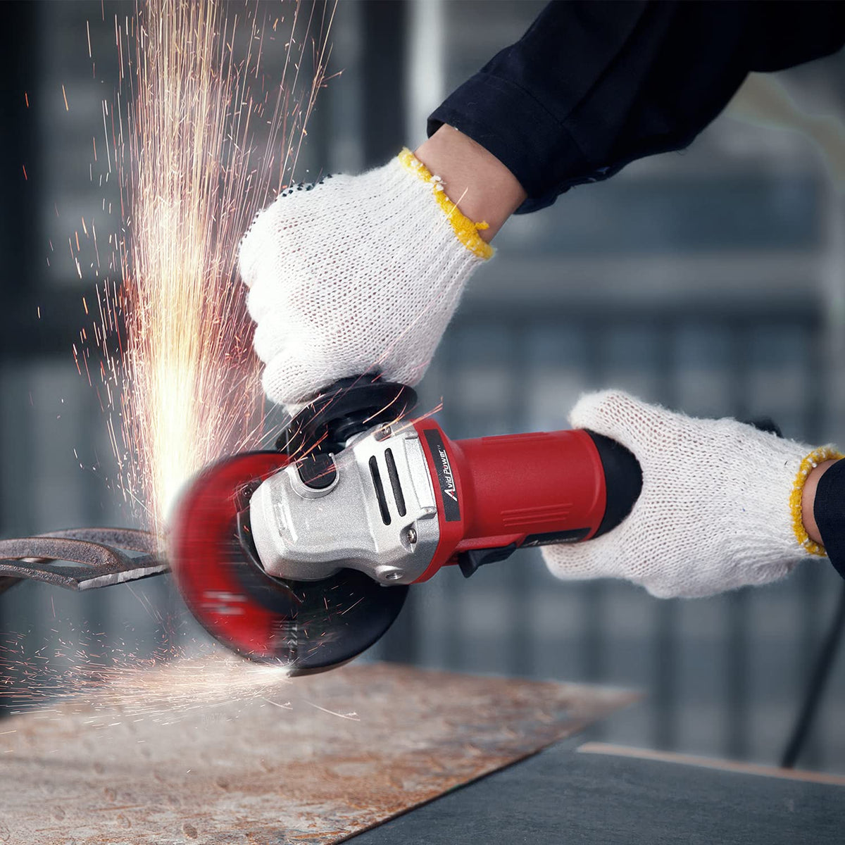 7.5A 4-1/2" Electric Angle Grinder Set