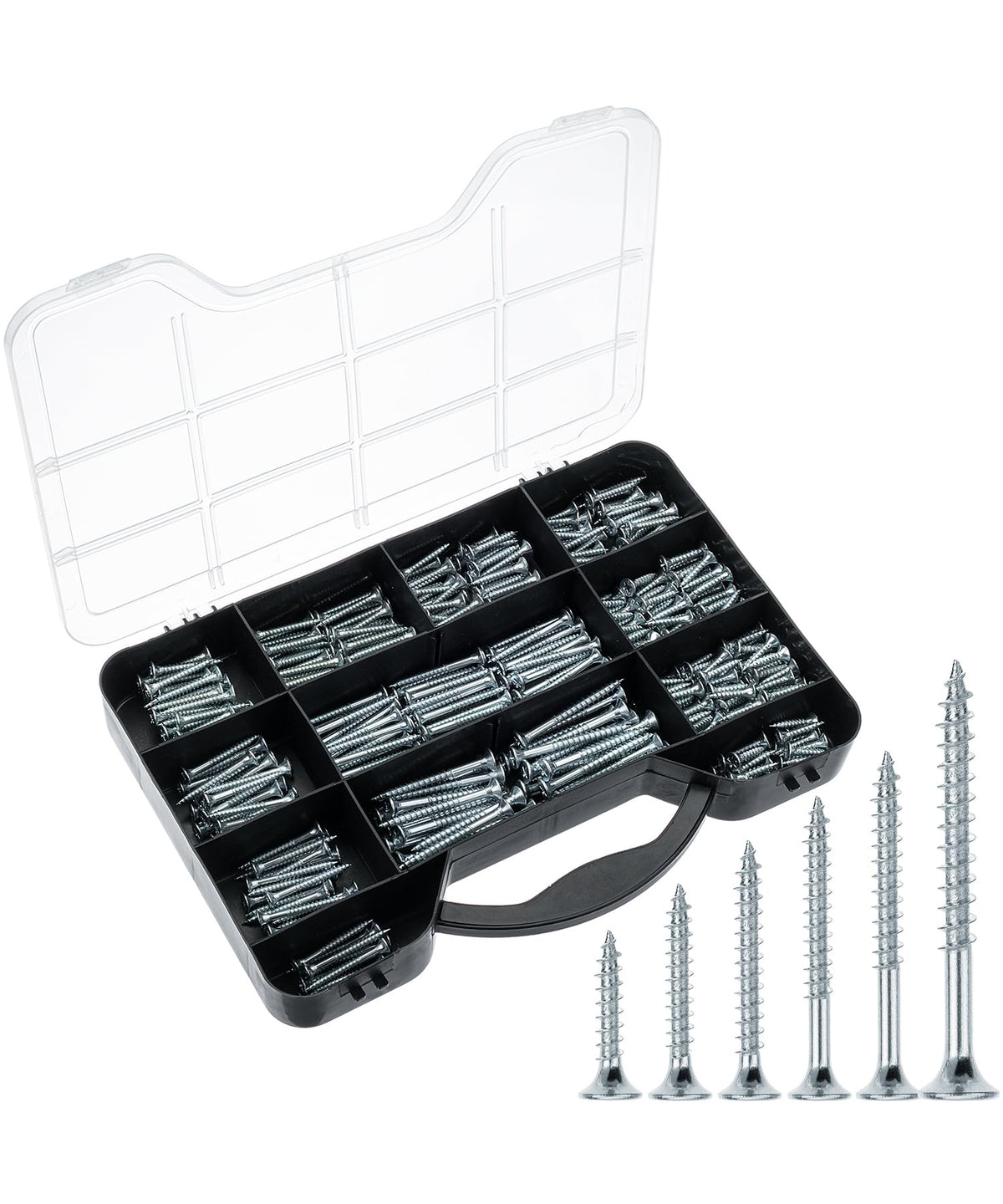 Mr. Pen- Wood Screws Assortment Kit, 152 pcs, Phillips Tips, Wood Screws
