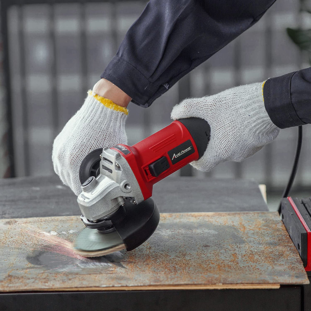 7.5A 4-1/2" Electric Angle Grinder Set