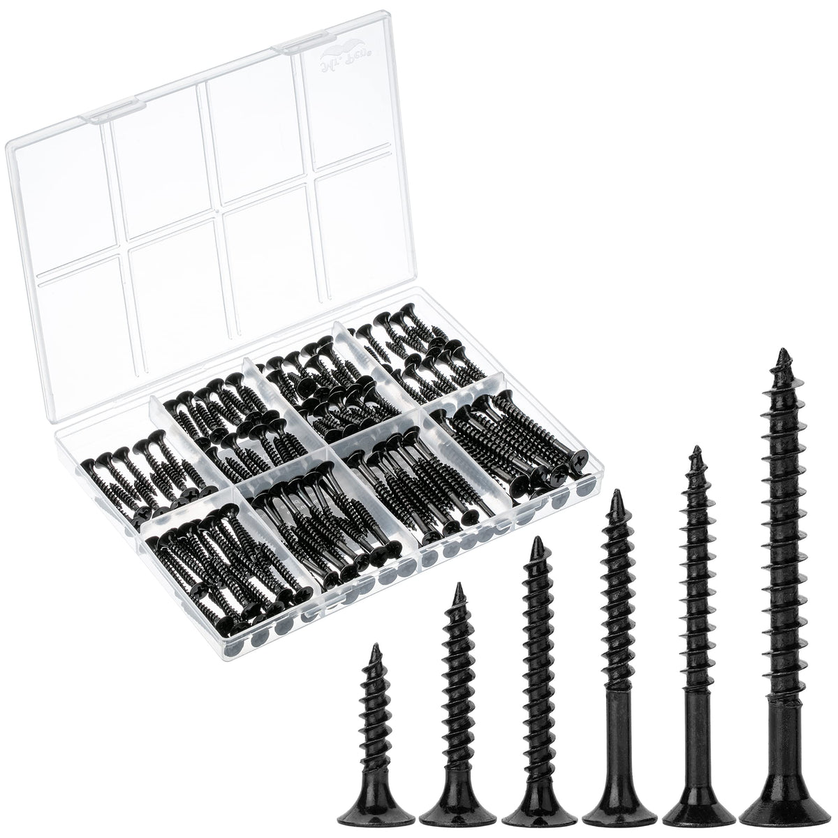 Mr. Pen- Wood Screws Assortment Kit, 152 pcs, Phillips Tips, Wood Screws