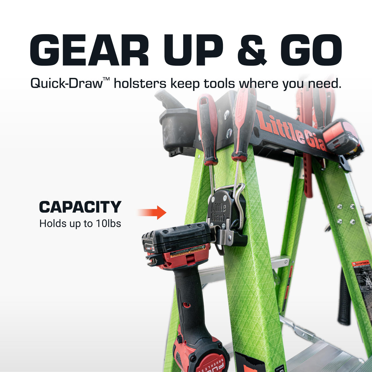 Little Giant A-Force375 12 ft Ladder with Ground Cue, 15832-001