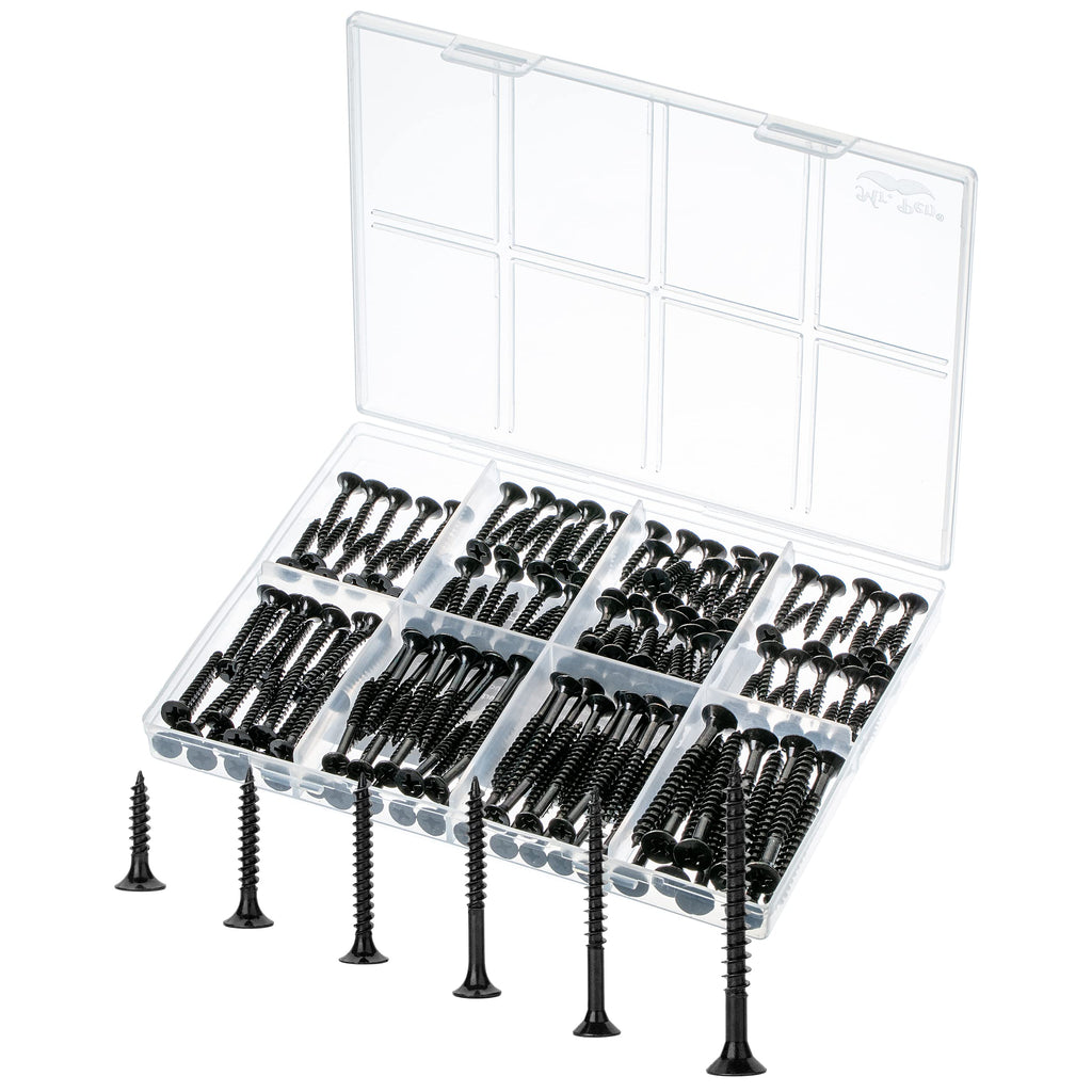Mr. Pen- Wood Screws Assortment Kit, 152 pcs, Phillips Tips, Wood Screws