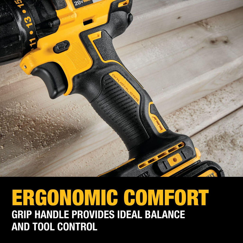 20V Brushless Cordless Drill Driver Set