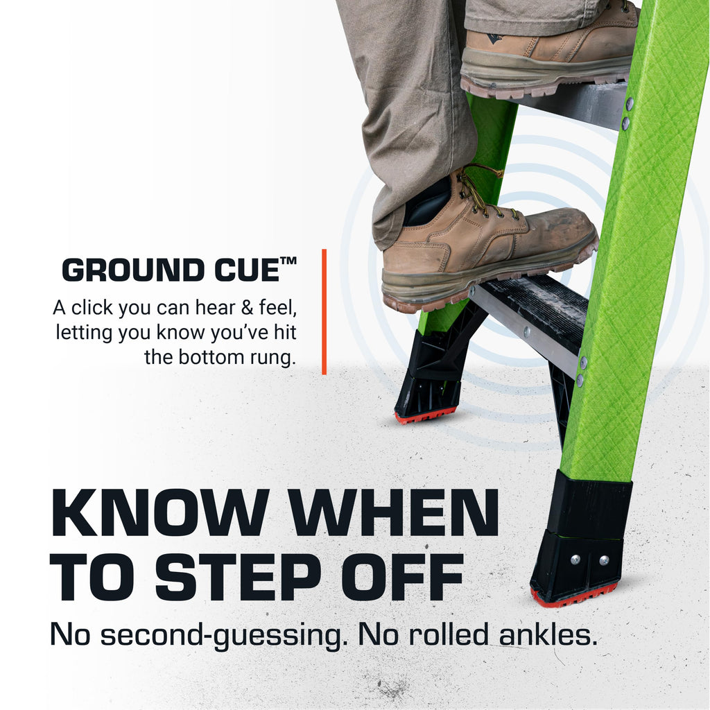 Little Giant A-Force375 12 ft Ladder with Ground Cue, 15832-001