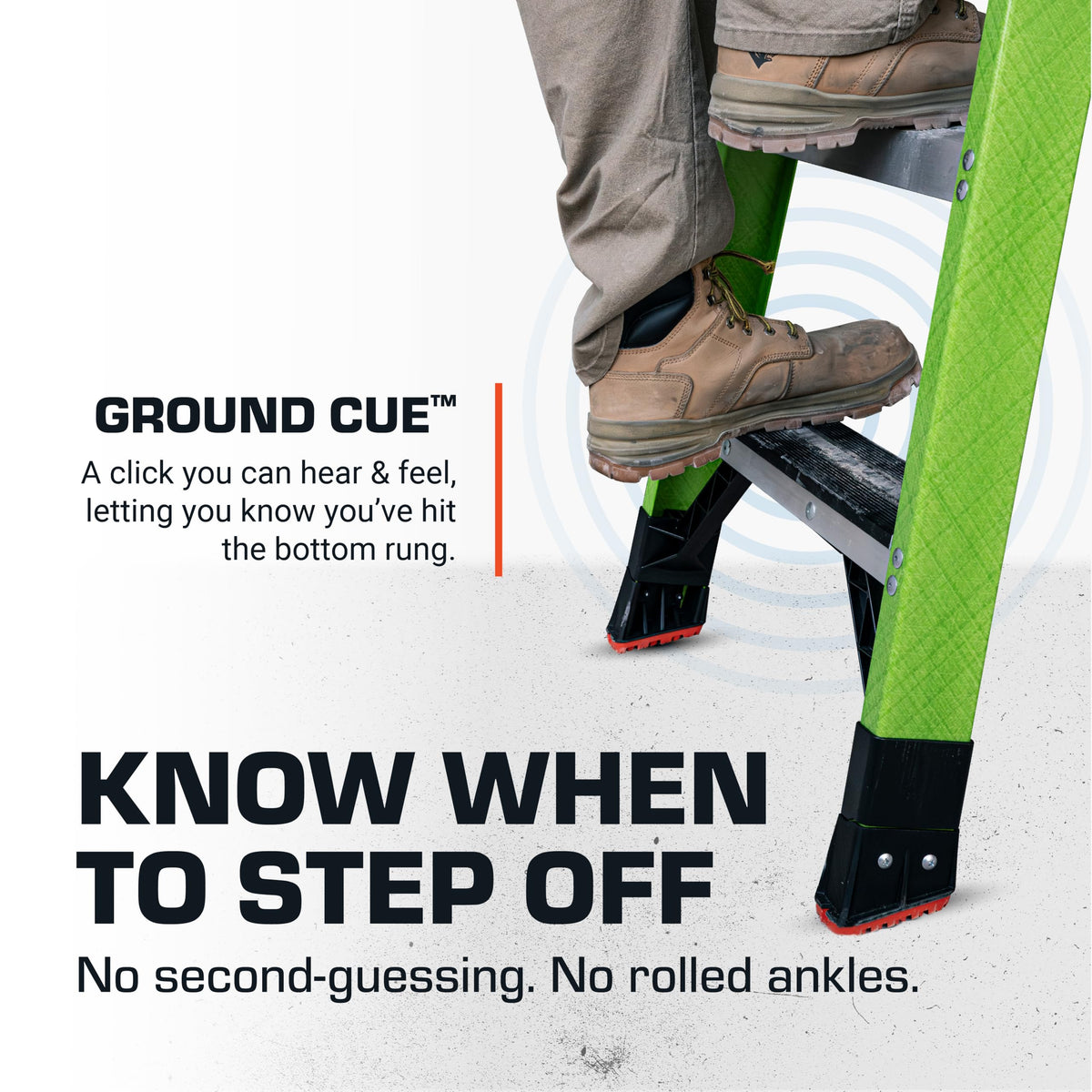 Little Giant A-Force375 12 ft Ladder with Ground Cue, 15832-001